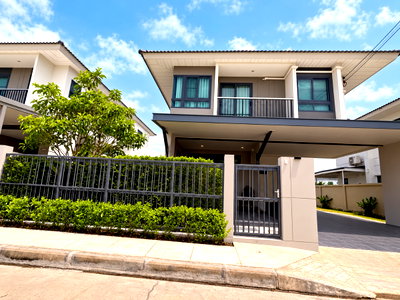 เช่าบ้านเดี่ยว เชียงใหม่ : บ้านเดี่ยวสองชั้นให้เช่า ย่านสันกำแพง — 45,000 บาท/เดือน   #A5-H0762