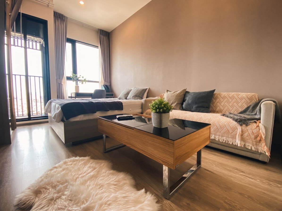 รูป 🔥 ขายคอนโด พร้อมผู้เช่า Knightsbridge Prime Onnut ห้องสวย  - รูปที่ 1/12