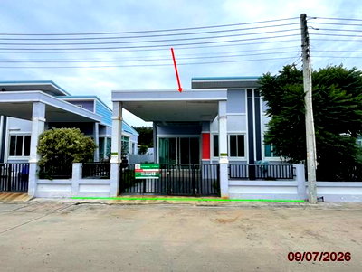 บ้านเดี่ยว ระยอง : บ้านเดี่ยว 37.9 ตร.วา ทรัพย์มณี 999 เฟส 4 ปลวกแดง ระยอง 1.7M