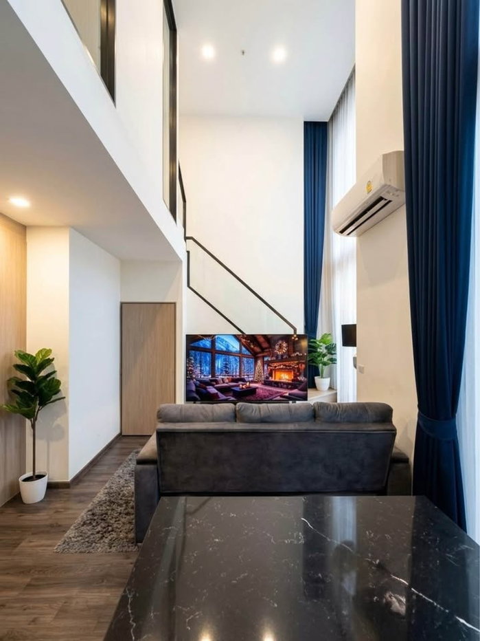 picture For Rent Condo CENTRIC RATCHAYOTHIN Building 1, Floor 5,Duplex 2 bed room, Room size 60 sqm - 7/9