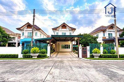บ้านเดี่ยว ดรีมเวิลด์ : ขายบ้านเดี่ยว 2 ชั้น หมู่บ้านวิสต้าวิลล์ เฟสบี ลำลูกกา คลอง 3 ถนนชลมาร์คพิจารณ์ ใกล้สถานีคูคต