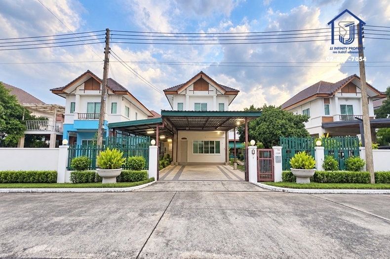รูป ขายบ้านเดี่ยว 2 ชั้น หมู่บ้านวิสต้าวิลล์ เฟสบี ลำลูกกา คลอง 3 ถนนชลมาร์คพิจารณ์ ใกล้สถานีคูคต - รูปที่ 1/15