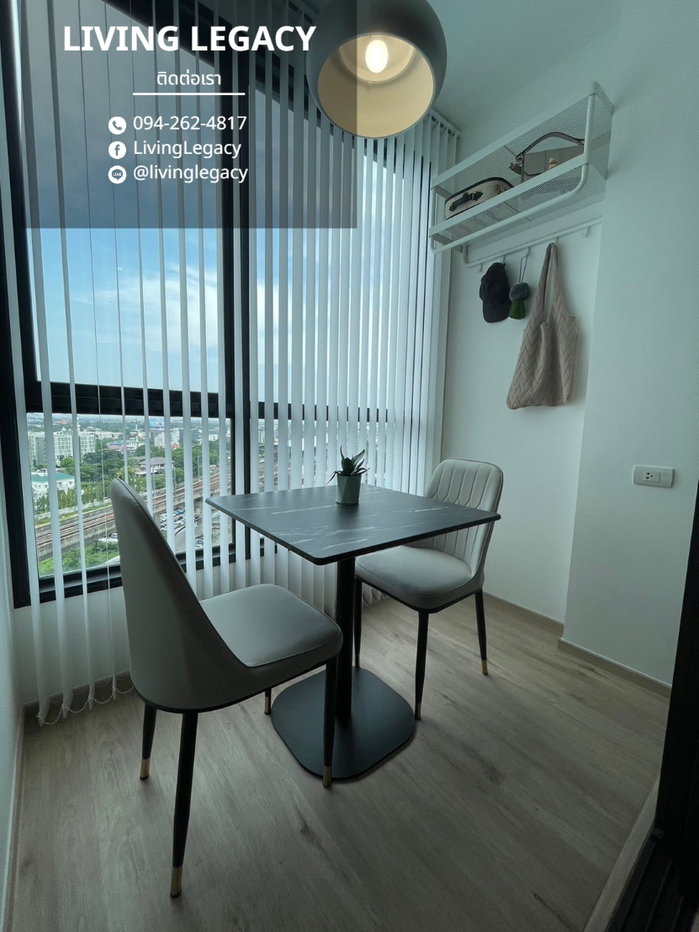 รูป LU03L6SA เช่าด่วน คอนโด The Rich Rama 9 - Srinakarin 30 ตร.ม. | ชั้น 11 | 1 ห้องนอน | 1 ห้องน้ำ 16,000 บาท/เดือน line id : @livinglegacy - รูปที่ 4/10