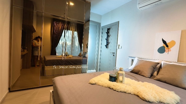 picture Prime Corner Unit | 23rd Floor | 1 BED+ | Panoramic City View | LIFE ASOKE RAMA 9 — Spacious Layout, Move-in Ready! (Owner Post) - 2/34