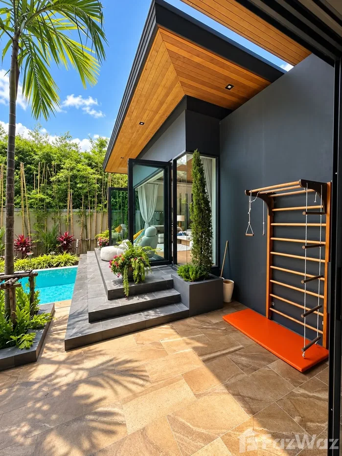 รูป วิลล่าให้เช่า 4 ห้องนอน ในโครงการ สุขสรรค์ ฟิวชั่น 6805398 - รูปที่ 8/40