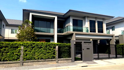 Houses for rent Bangkok :  FOR RENT | The Palm Bangna-Wongwaen  🪴 Beautiful Brand-New House | Premium Private Residence