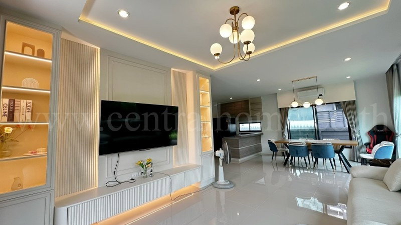 รูป บ้านเดี่ยว สราญสิริ รังสิต หลังมุม ไม่เคยเข้าอยู่ - รูปที่ 3/19