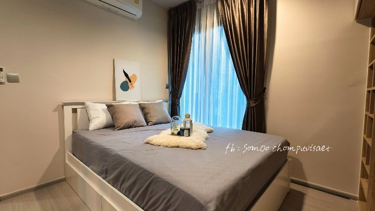 picture Prime Corner Unit | 23rd Floor | 1 BED+ | Panoramic City View | LIFE ASOKE RAMA 9 — Spacious Layout, Move-in Ready! (Owner Post) - 3/34