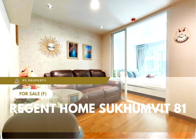 Condos for sale : Urgent Sale 🔥 Regent Home Sukhumvit 81 🔥 Fully furnished and equipped with appliances; near BTS On Nut.