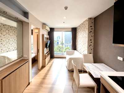 Condos for rent : Rhythm Sukhumvit 50 | 1BR 35 sq.m. Floor 8 Garden View | THB 20,000