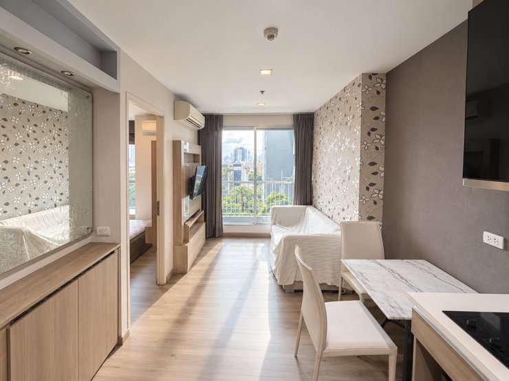 รูป ให้เช่า Rhythm Sukhumvit 50 | 1 นอน 35 ตร.ม. ชั้น 8 วิวสวน | 20,000 บาท - รูปที่ 1/7