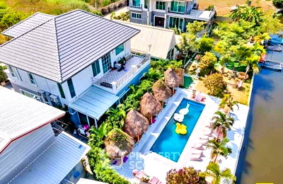 Houses for rent Bang Bon Tai : 7-BR 288 Sqm House At Ekkachai Lake Ville, Bang Bon (ID 3337090)