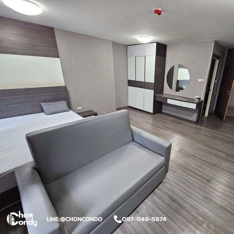 รูป Living Avenue ตึกB ชั้น2 บางแสน --------ห้องใหญ่---ว่าง 05 ตุลาคม 2569-------Tel 097-049-5874 (Line: @choncondo มี@ด้วย) - รูปที่ 2/11
