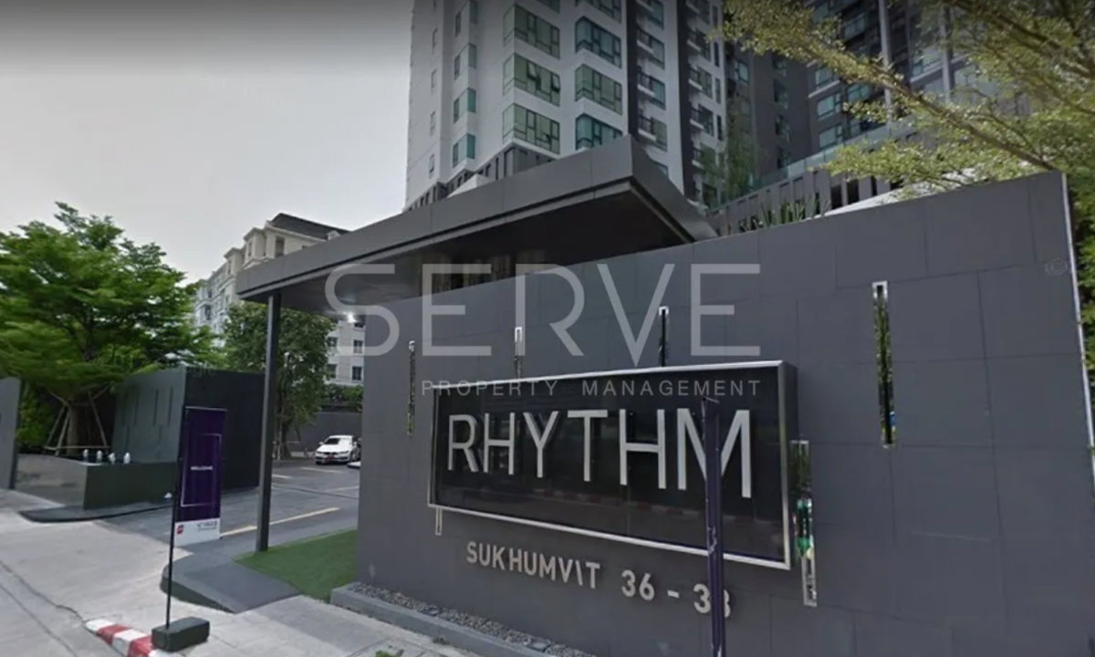 รูป 🔥20K🔥- 1 นอน ห้องกว้าง 33.45 ตร.ม. ทำเลเริ่ด คอนโดใกล้ BTS ทองหล่อ 350 ม. มีรถรับส่ง ที่ Rhythm Sukhumvit 36-38 /ให้เช่าคอนโด - รูปที่ 1/4