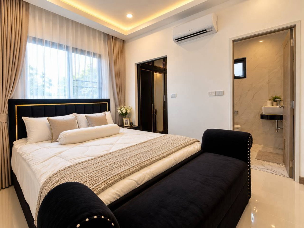 รูป POS บ้านใหม่ หลังใหญ่  (TANTARA Modern Luxury) เลี้ยงสัตว์ได้ เฟอร์นิเจอร์และเครื่องใช้ไฟฟ้าครบ (โทร/ไลน์ 088-5986998) - รูปที่ 18/32