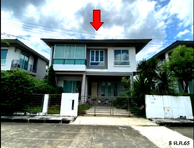 บ้านเดี่ยว เมืองปทุมธานี ปทุมธานี : 🟡ขายราคาถูกมาก!! Habitia Bond Ratchapreuk (ฮาบิเทีย บอนด์ ราชพฤกษ์) บ้านเดี่ยว ดีไซน์โมเดิร์น ทำเลดีเดินทางสะดวก ✅ เชื่อมต่อถนนราชพฤกษ์ ถนนติวานนท์