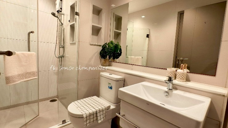 picture Prime Corner Unit | 23rd Floor | 1 BED+ | Panoramic City View | LIFE ASOKE RAMA 9 — Spacious Layout, Move-in Ready! (Owner Post) - 9/34