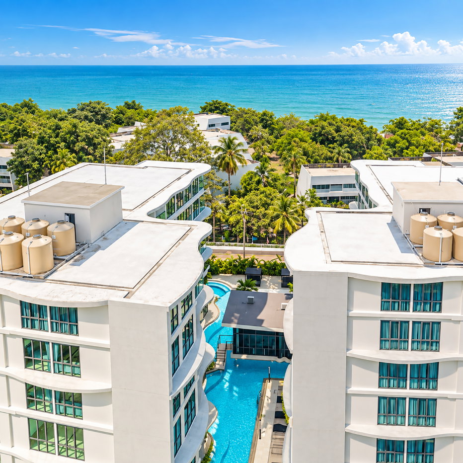 รูป ขายคอนโด Sea Zen Condominium บางเสร่ สัตหีบ ชลบุรี - รูปที่ 1/8