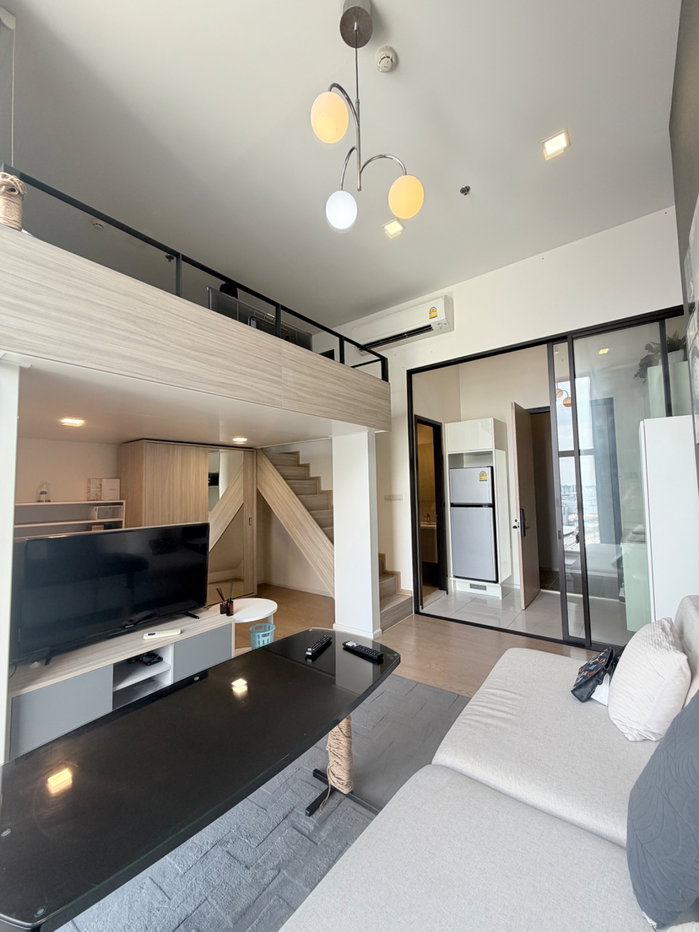 รูป ❤️🏙️ คอนโด Duplex 2 ชั้น ห้องสวย❤️ ห้องสวย ชั้นสูง วิวดีมาก 🔰ใกล้ Central พระราม 9 , ฟอร์จูน จ๊อดแฟร์ แหล่ง CBD ☎️ Tel / line : 091-706-1999 คุณกวา - รูปที่ 4/21