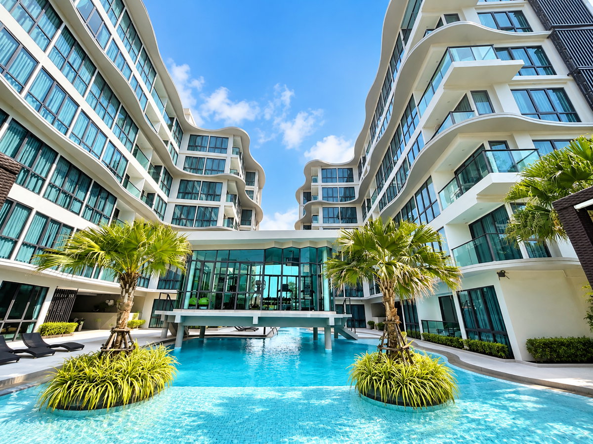 รูป ขายคอนโด Sea Zen Condominium บางเสร่ สัตหีบ ชลบุรี - รูปที่ 2/8