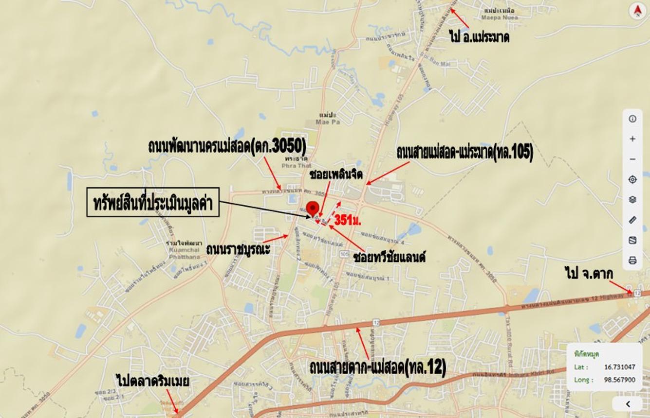 picture TOWN HOUSE 46.6 Sq.w. Mae Sod Tak for 1.9M - 32/33