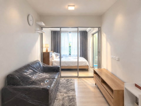 PFD-09200 Condo for rent Plum Condo Sukhumvit 62, fully furnished, ready to move in, near BTS Bang Chak.✨