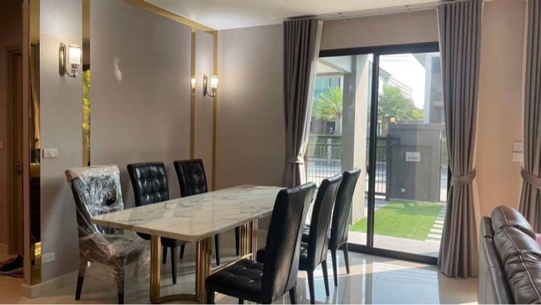 4-bed house for rent, 280 sqm, 78 sq wah, The Palm Bangna - Wongwaen