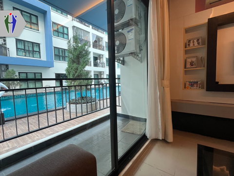 ให้เช่าคอนโดที่หนองกระบอก The Blue Residence 💦🐳✨