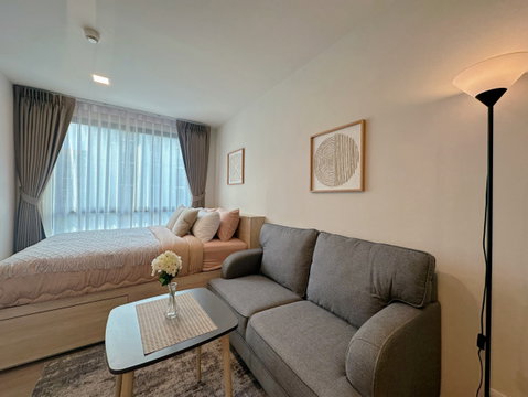 🐶🐱 Pet Friendly! The Muve PAW Bang Khae condo for rent. 🐾 ✨ Beautifully decorated, brand new unit.