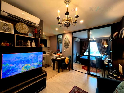 คอนโดให้เช่า : ให้เช่าคอนโด ไลฟ์ อโศก อาคาร 1 ชั้น 26 1 ห้องนอน ขนาด 35.00 ตรม ใกล้ MRT เพชรบุรี