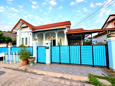 บ้านเดี่ยว นิคมโรจนะ  : 🏡 บ้านเดี่ยวชั้นเดียว 3 ห้องนอน บนที่ดินกว่า 62 ตร.ว. 🏡 บ้านบัวคลี่ 12