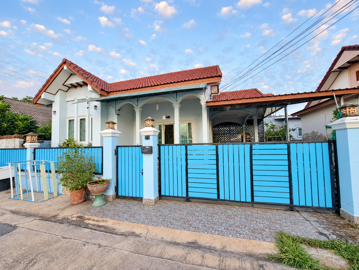 รูป 🏡 บ้านเดี่ยวชั้นเดียว 3 ห้องนอน บนที่ดินกว่า 62 ตร.ว. 🏡 บ้านบัวคลี่ 12 - รูปที่ 1/6