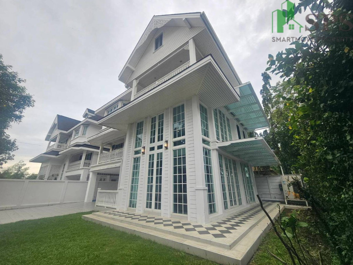 รูป บ้านเดี่ยวขนาดใหญ่ ตกแต่งสวย ย่านสุขุมวิท 107 ใกล้ BTS แบริ่ง (SPSP677) - รูปที่ 2/20