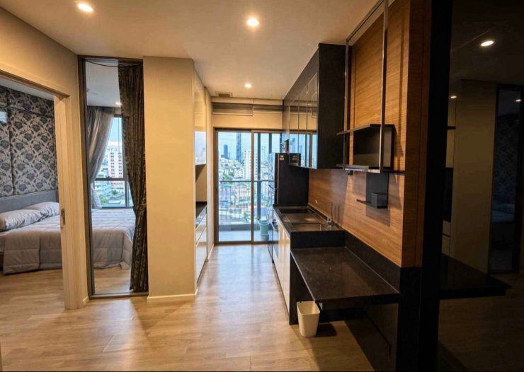 รูป 🔶 The Room สาทร–เซนต์หลุยส์ | ห้องสวยวิวเมือง ใกล้ BTS | พร้อมอยู่🔶AS-00113 - รูปที่ 4/9