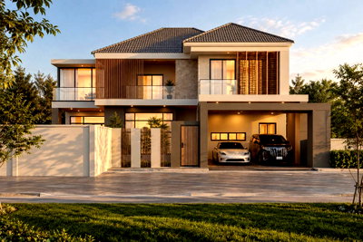 ขายบ้านเดี่ยว : Pool Villa พร้อมอยู่ ใกล้โรงเรียนนานาชาติ | 4 ห้องนอน 4 ห้องน้