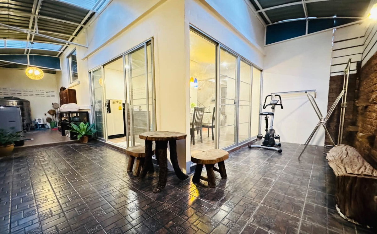 รูป POS บ้านเดี่ยวหลังใหญ่ ในหมู่บ้านคัทลียา หนองจ๊อม พร้อมเข้าอยู่ ฟรี WiFi เฟอร์และเครื่องใช้ไฟฟ้าครบ (โทร/ไลน์ 088-5986998) - รูปที่ 12/28