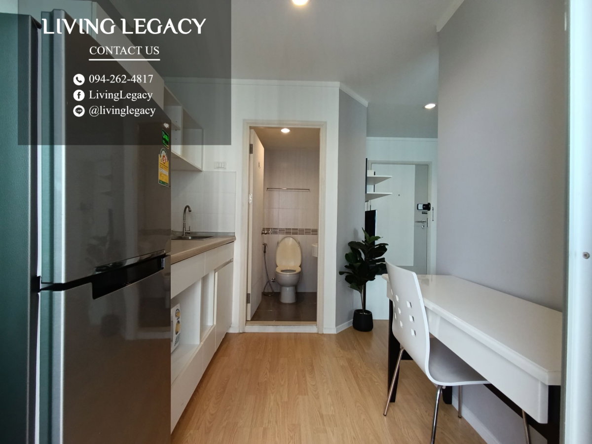 รูป LT46A4EH เช่าด่วน คอนโด Lumpini Place Srinakarin - Huamark Station 26 ตร.ม. | ชั้น 24 | 1 ห้องนอน | 1 ห้องน้ำ 10,000 บาท/เดือน line id : @livinglegacy - รูปที่ 7/12