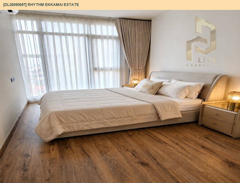 รูป DL26090697 ให้เช่าคอนโด ริธึ่ม เอกมัย เอสเตท (RHYTHM EKKAMAI ESTATE) ใกล้ BTS เอกมัย พร้อมเข้าอยู่ โทรด่วน 0638692663 LineID @952jdxxk - รูปที่ 3/7