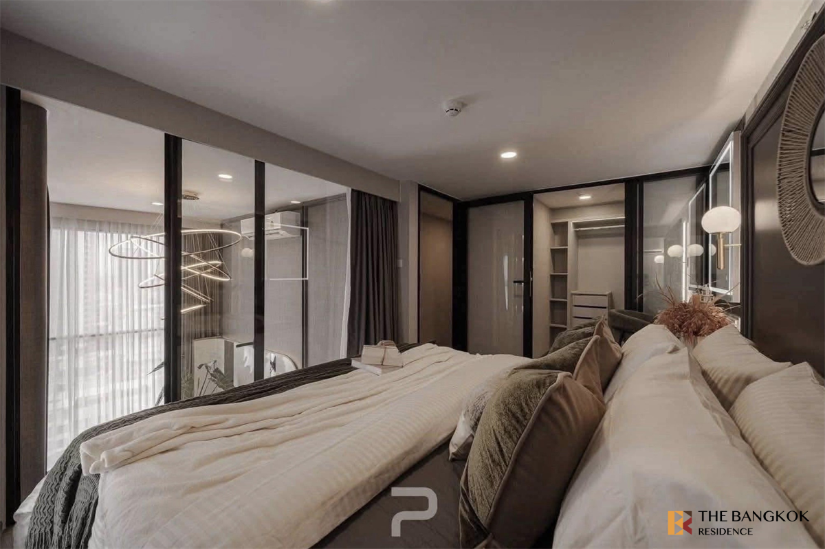 picture SOHO Bangkok Ratchada near MRT Huai Khwang Station Easy Travel, Fully Utilized Space - 8/9