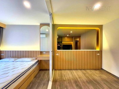 Condos for rent : For Rent Condo REGENT HOME BANGNA Building D, Floor 27,1 bed room, Room size 28.00 sqm