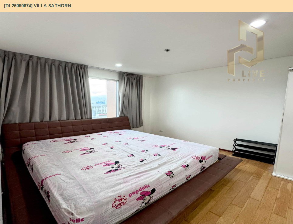 รูป DL26090674 ให้เช่าคอนโด วิลล่า สาทร (Villa Sathorn) ใกล้ BTS กรุงธนบุรี พร้อมเข้าอยู่ โทรด่วน 0638692663 LineID @952jdxxk - รูปที่ 2/8