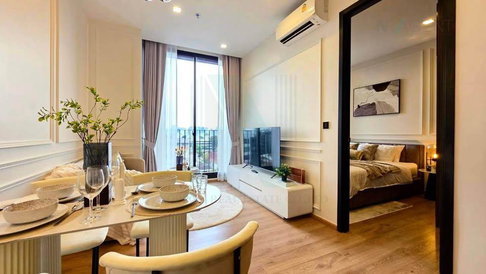 🚩 For Rent Condo NOBLE AROUND ARI Building 1, Floor 7,2 bed room, Room size 41 sqm