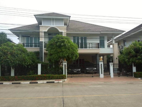 ให้เช่า บ้านเดี่ยวหลังใหญ่ หมู่บ้านงามเจริญ โครงการ 7 พระราม 2 – บางขุนเทียน (H6965)
