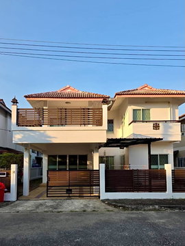 ขายบ้านเดี่ยว 2 ชั้น บ้านในโครงการ พร้อมระบบรักษาความปลอดภัย 24 ชม. ทำเลสันทราย เชียงใหม่ #CSS101963