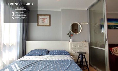 LT47VHBG เช่าด่วน คอนโด Lumpini Place Srinakarin - Huamark Station 26 ตร.ม. | ชั้น 7 | 1 ห้องนอน | 1 ห้องน้ำ 10,000 บาท/เดือน line id : @livinglegacy