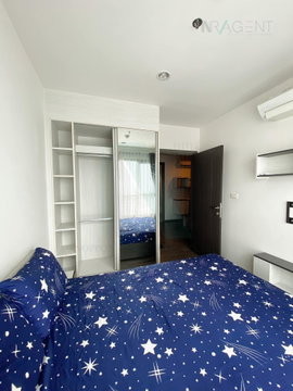 🎊 For Rent Condo THE BASE PARK WEST SUKHUMVIT 77 Building 1, Floor 28,1 bed room, Room size 29.00 sqm