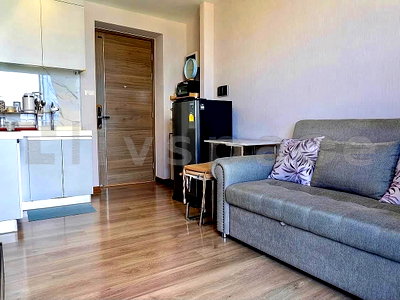 Condos for sale : ▚ L1KC03ツ FOR SALE Artisan Ratchada 1Bed 28.28sqm Cool Facing North Headboard Building A Negotiable Near MRT✨