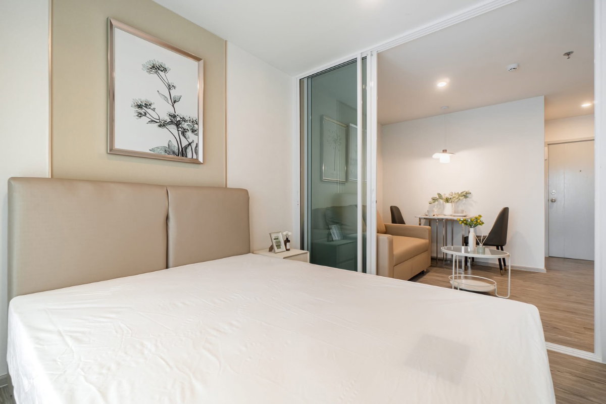 รูป Regent Home Bangna ให้เช่า 1 ห้องนอน 28 ตร.ม. ชั้น 26 วิวแม่น้ำ ใกล้ BTS บางนา 400 ม. - รูปที่ 7/18