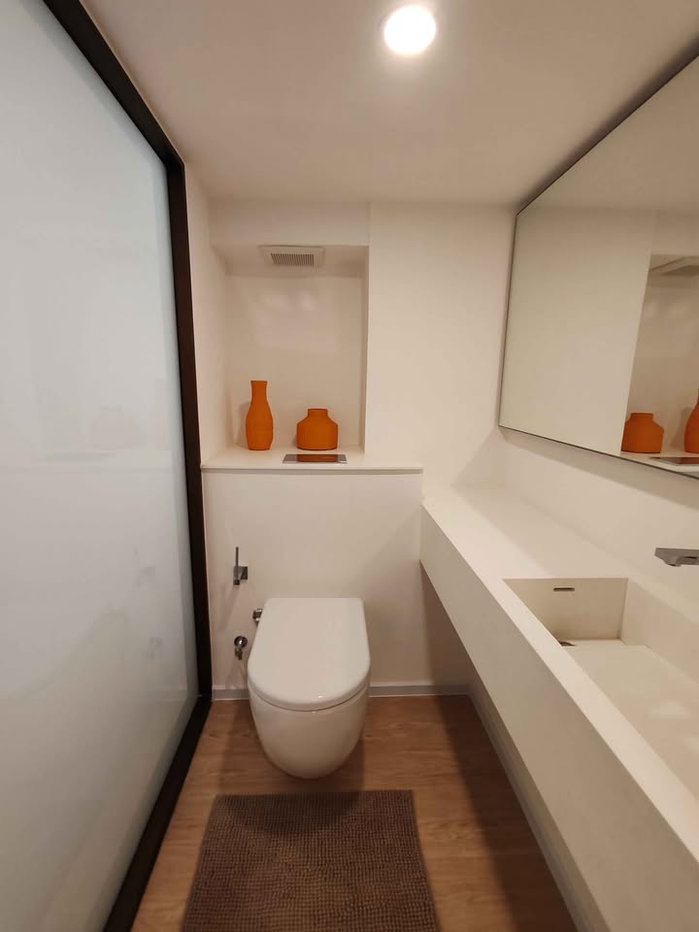 รูป ให้เช่าคอนโด แลนด์มาร์ค แอทเอ็มอาร์ทีเอ สเตชั่น อาคาร C ชั้น 24 Duplex ขนาด 54 ตรม ใกล้ MRT พระราม 9 - รูปที่ 9/10