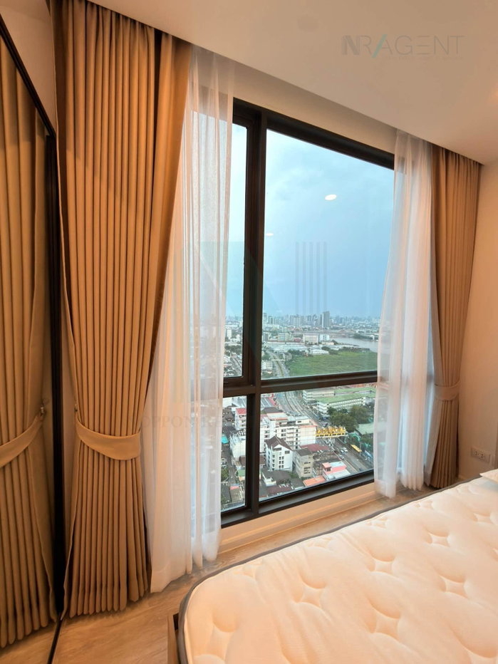 รูป 🎊 ให้เช่าคอนโด เดอะ เคลฟ ริเวอร์ไลน์ เจ้าพระยา-วงศ์สว่าง อาคาร 1 ชั้น 32 1 ห้องนอน ขนาด 30 ตรม ใกล้ ใกล้ MRT วงศ์สว่าง - รูปที่ 4/8